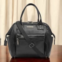 Women Handbag Pu Leather Crossbody Sling Bag Stylish Office Bag Lightweight Water Resistant Satchel Shoulder Bag With Detachable Strap