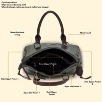 VISMIINTREND Stylish Sling Bag | Pu Leather Crossbody Satchel Bag | Women Handbag for Office | Travel | Daily Use | Detachable Adjustable Strap 