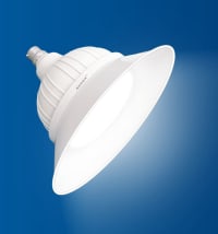 REMEN 40W LED Low Bay Lamp with Reflector | Flood Low Bay Light LED Bulb 40 Watt for Warehouses, Hanging Light, Commercial, Industrial, Supermarket -(Cool White, Pack of 1)