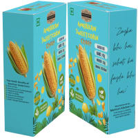 INDIAN KHANA KHAZANA American Sweetcorn Chaat 167gm @149/- | Indian Tasty Flavour Ready to Eat American Sweet-Corn Chaat | No Added Preservative and Colours,Pack of 2X167gm (Sweetcorn Chaat)