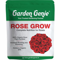 Garden Genie Rose Grow 800 Gm | Organic Plant Food Fertilizer Powder For Rose Plants | Promotes Growth, Flowering, Vibrant Blooms | Rich In Essential Nutrients