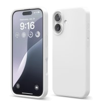 LIRAMARK Liquid Silicone Soft Back Cover Case for Apple iPhone 16 Plus