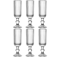 Wine Glasses | 150 ML | Premium, Champagne, Crystal, Vintage, Italian Glass Mug | Perfect for Home, Bar, Casino Party |