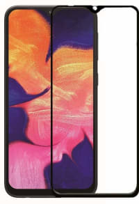 PLUGTECH Advanced Tempered Glass With Anti-Explosion 9H Hardness Edge-To-Edge Coverage Screen Guard for SAMSUNG A10S