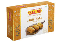 Cravitos Milk Cake � Traditional Indian Sweet with Rich, Creamy Flavor | Authentic Mithai Made with Classic Slow-Cooking | Delightfully Soft & Flavorful Treat (250 g)