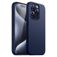 LIRAMARK Liquid Silicone Soft Back Cover Case for iPhone 15 Pro Max (6.7 inch)