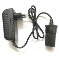 AC to 12V Car Cigarette Lighter Socket Power Adapter Converter
