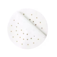 Round Perforated Parchment Paper Liners for Air Fryer thumbnail 1
