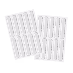 Anti-Collision Transparent Silicone Door Bumper Strips (20 pcs) thumbnail 1
