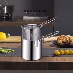 Deep Frying Pot Stainless Steel thumbnail 4