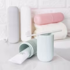 Portable Toothbrush Travel Cover Cup Holder thumbnail 2