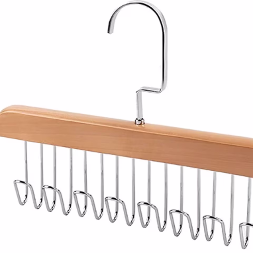 Wooden Clothes Hanger (4 Pcs) - View 5