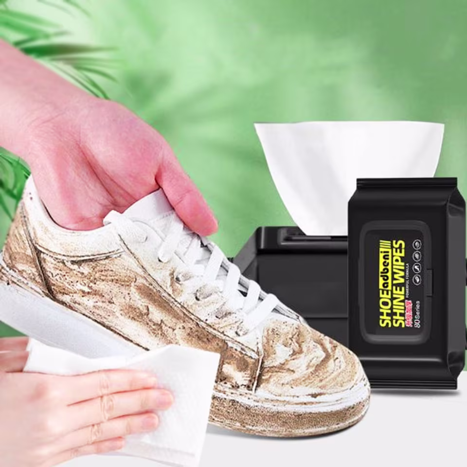 Disposable Shoe Shine Wipes - View 2