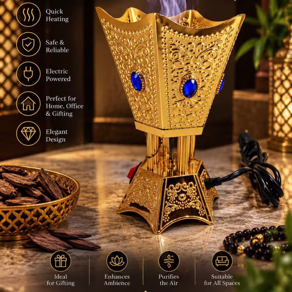 Luxury Electric Incense Burner - View 4
