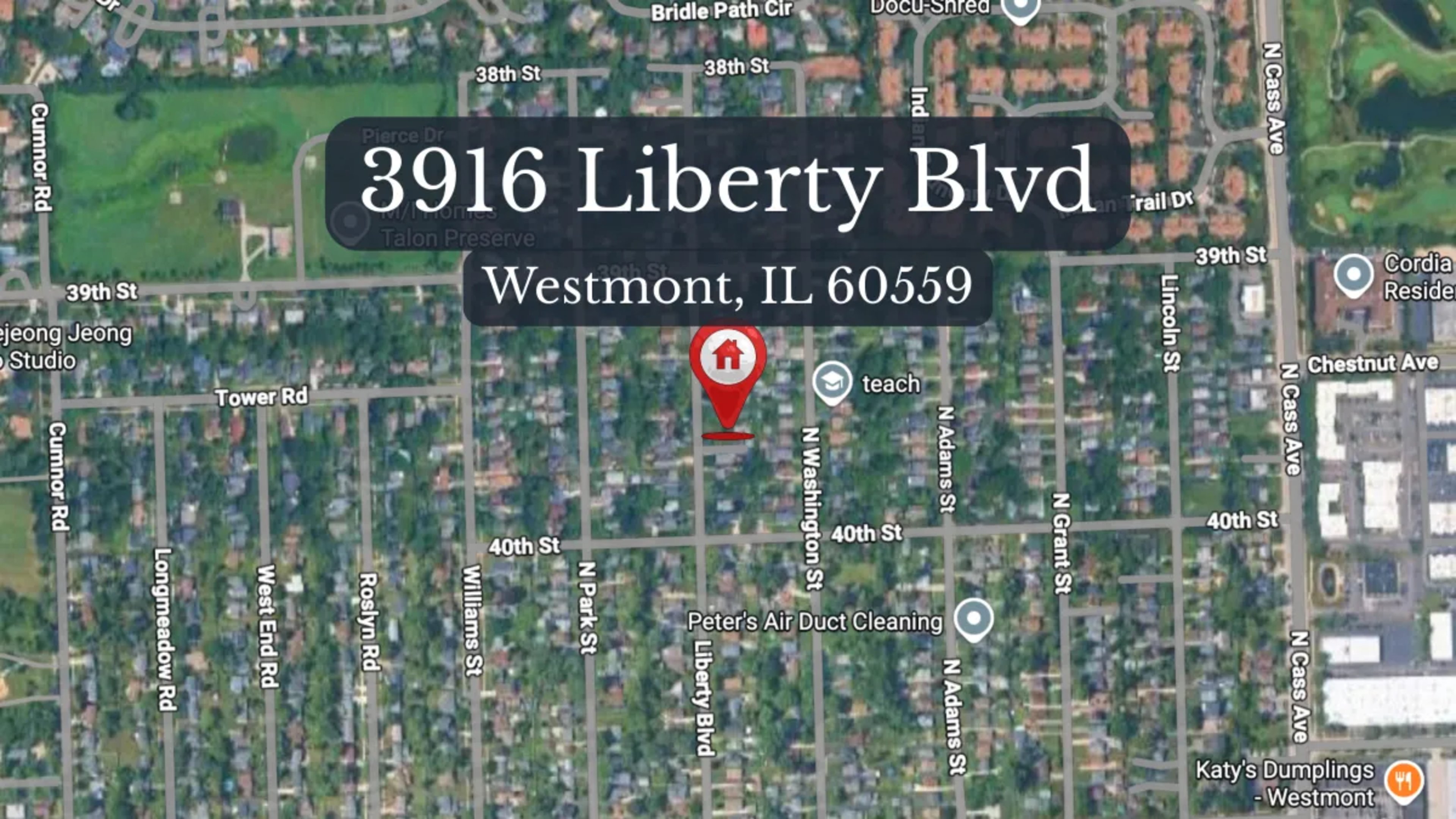 Home at 3916 Liberty in Westmont