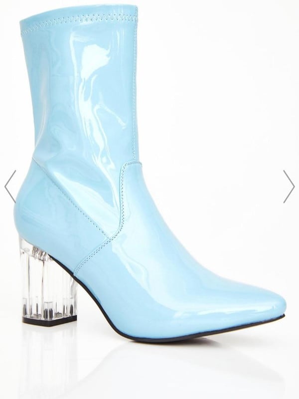 Women Boots Sky Blue - Image 2