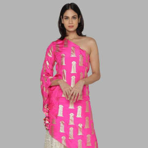 Women Dress Masaba Pink