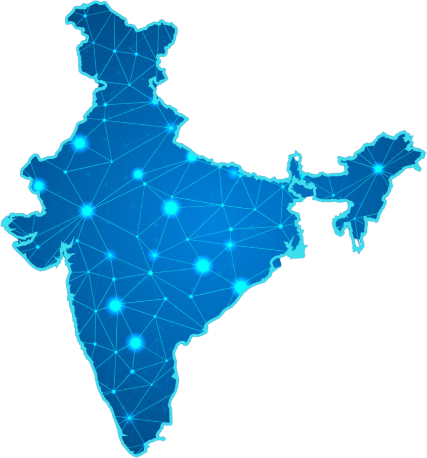 India Network Map