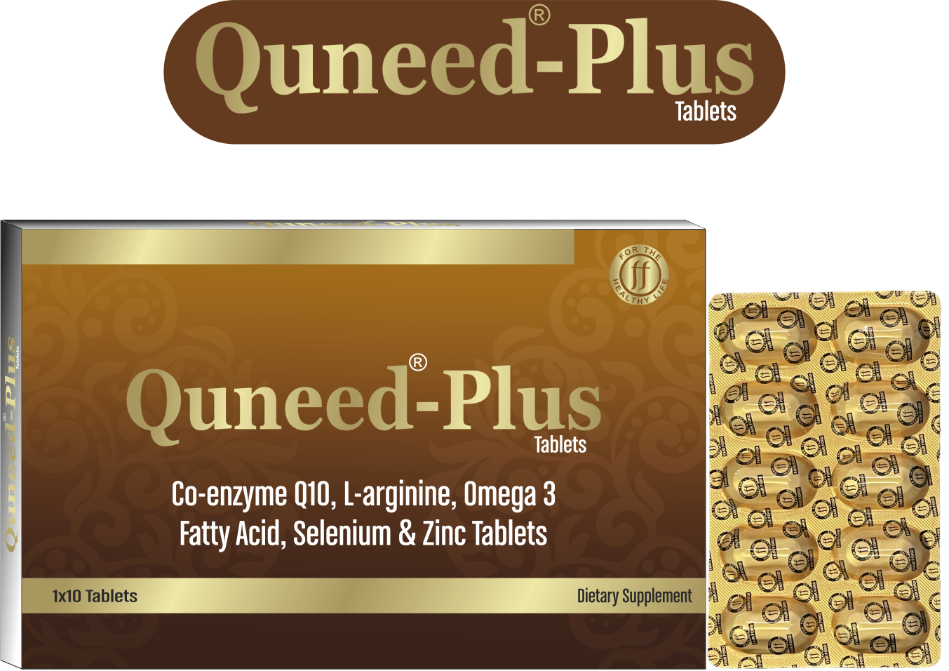 Quneed-Plus Coenzyme Q10 300mg tablets