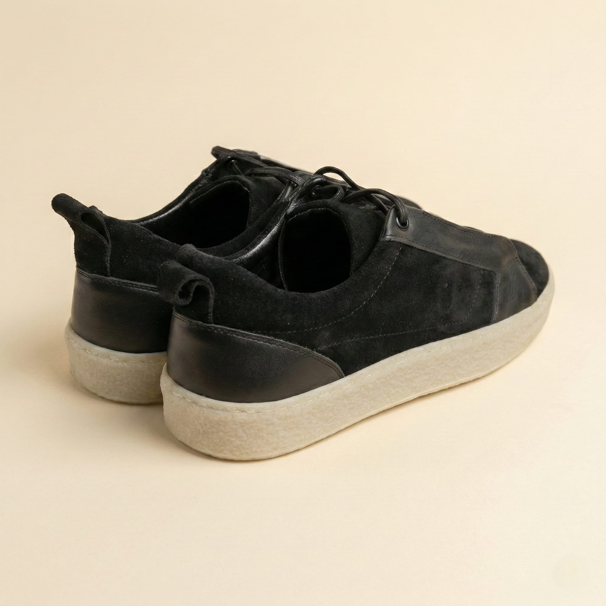 The Metro Suede Leather Sneaker – Dark Edition view 4