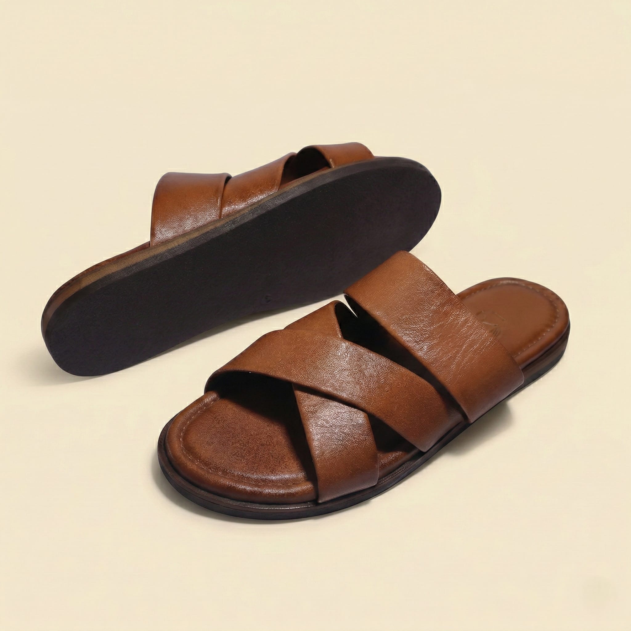 The Riviera Tan Sandal