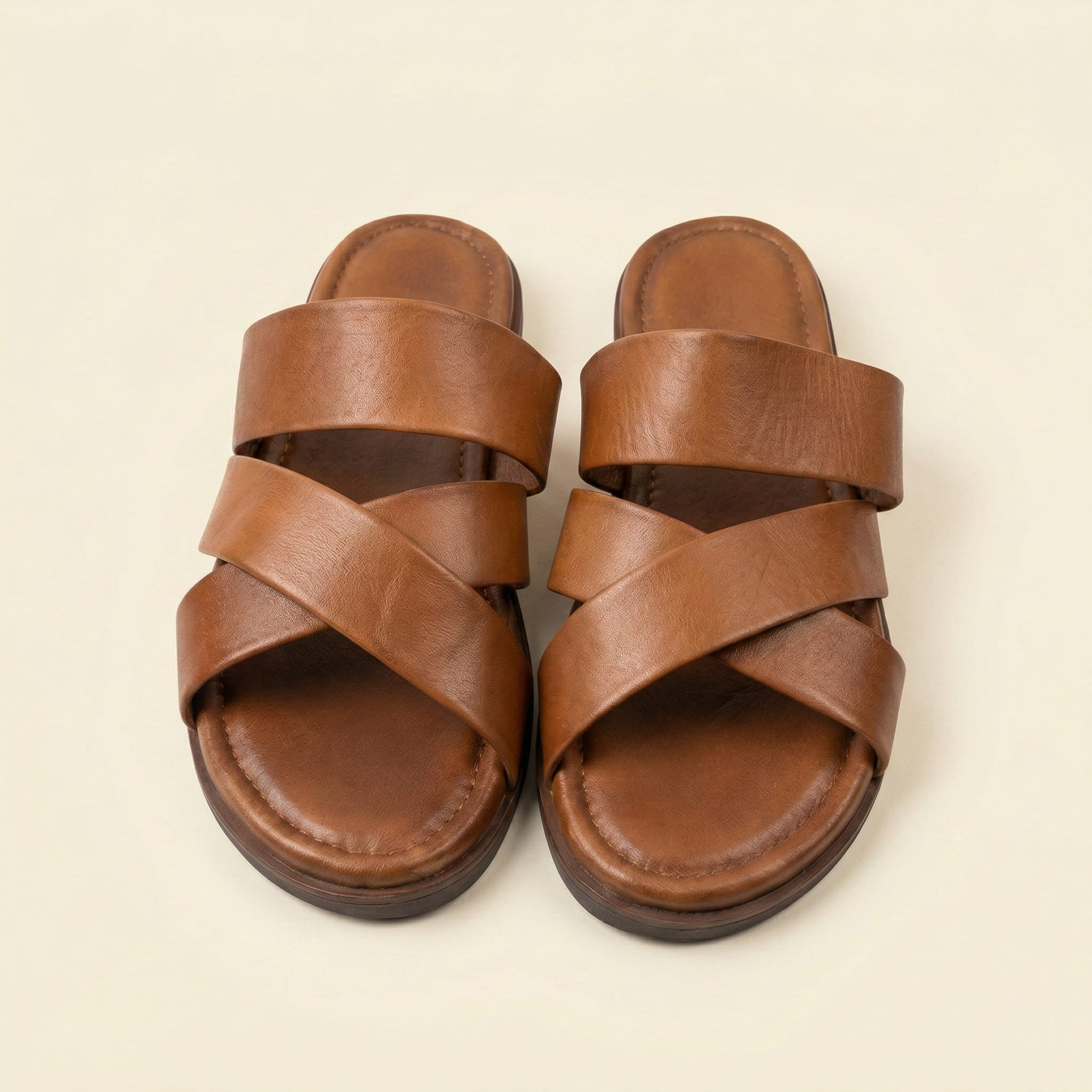 The Riviera Tan Sandal view 2