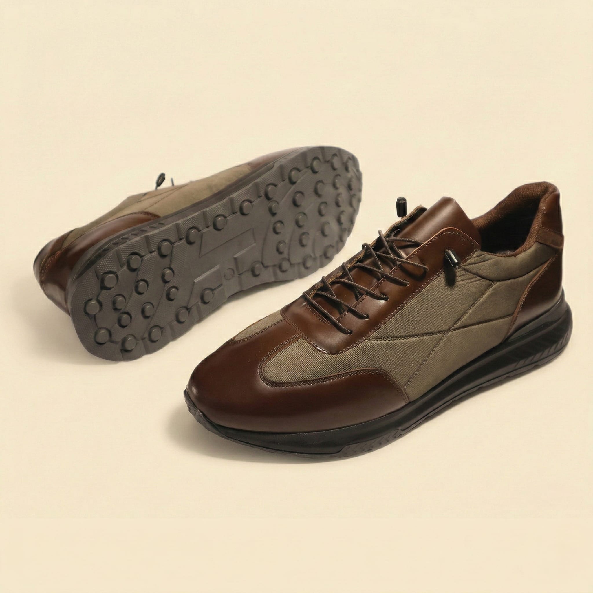 The Atlas Leather Sneaker – Light Edition