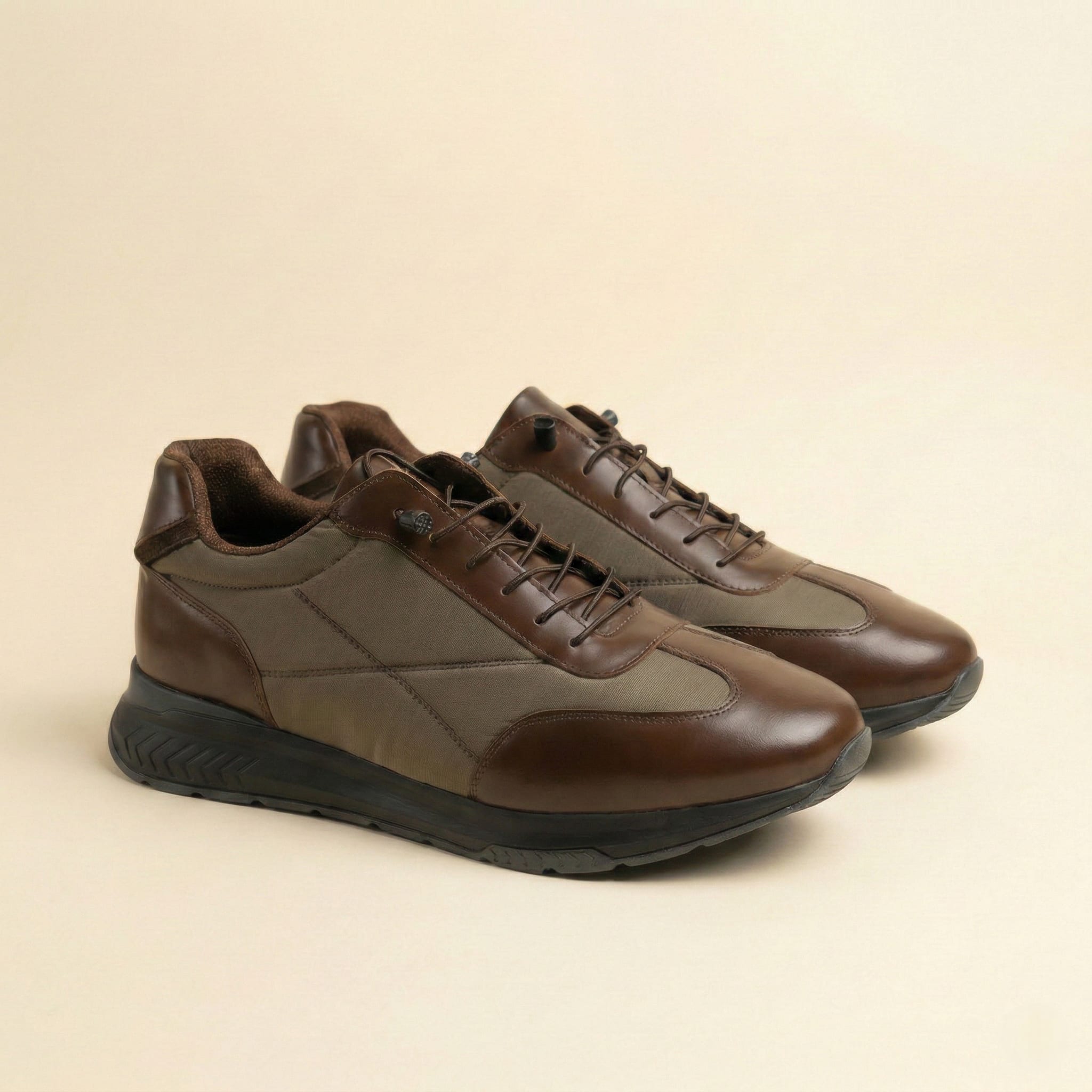 The Atlas Leather Sneaker – Light Edition view 3