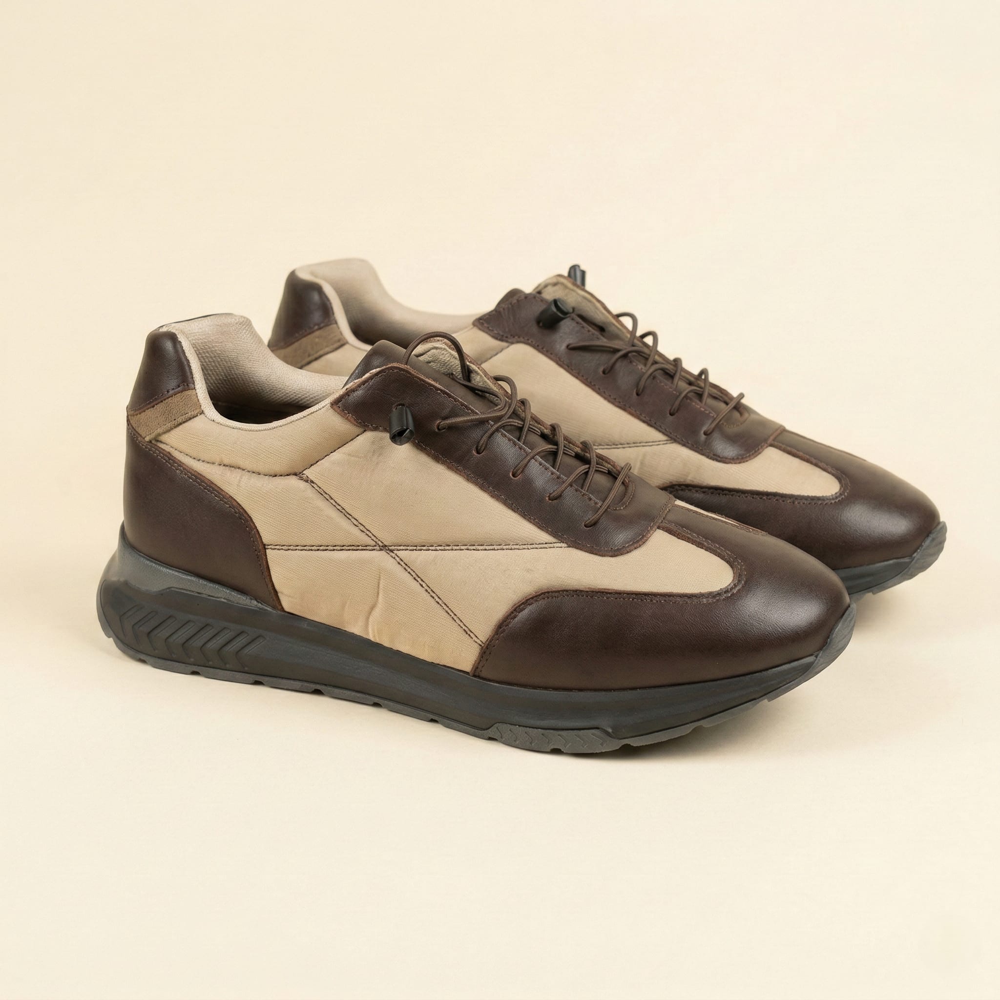 The Atlas Leather Sneaker – Dark Edition view 3