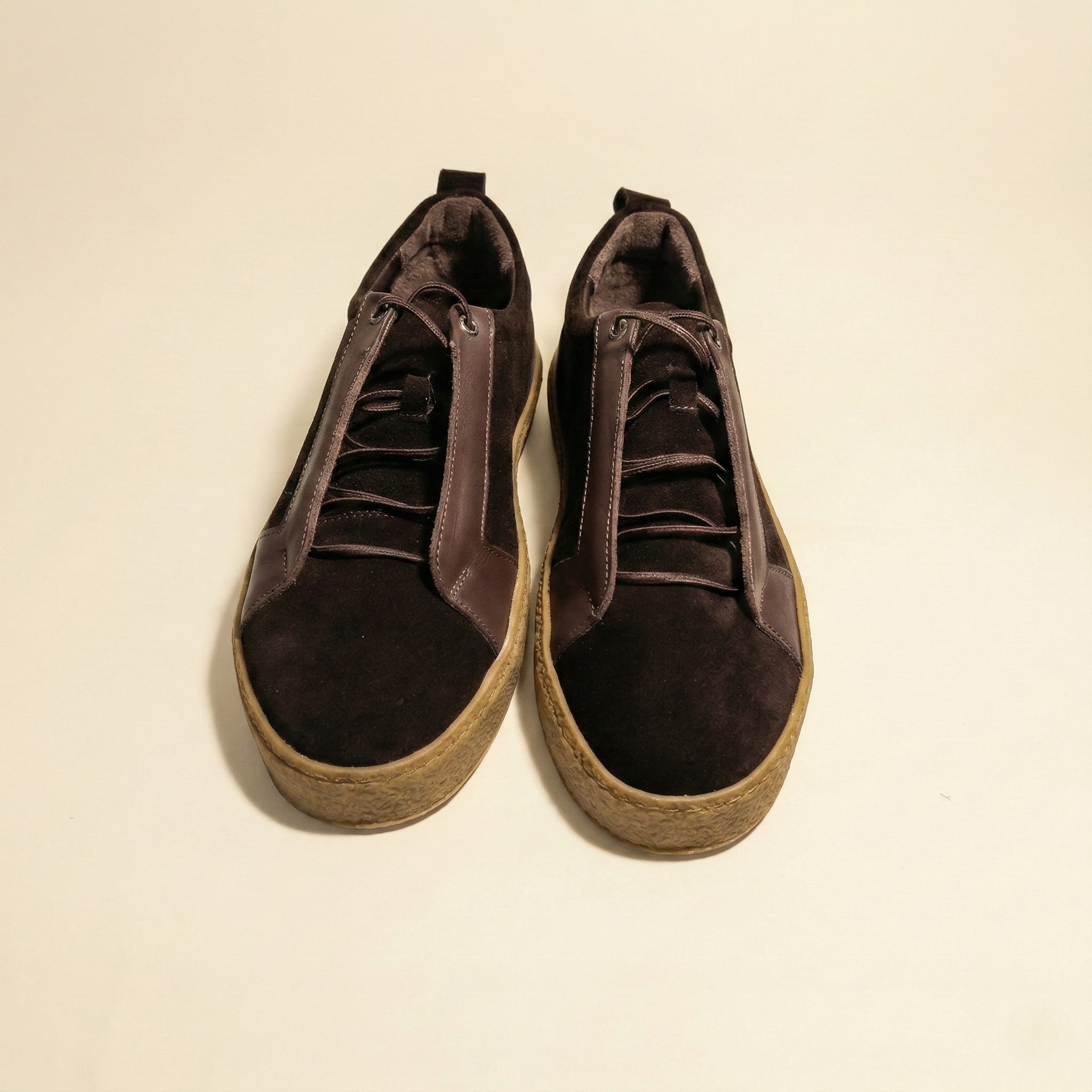 The Metro Suede Leather Sneaker – Light Edition view 2