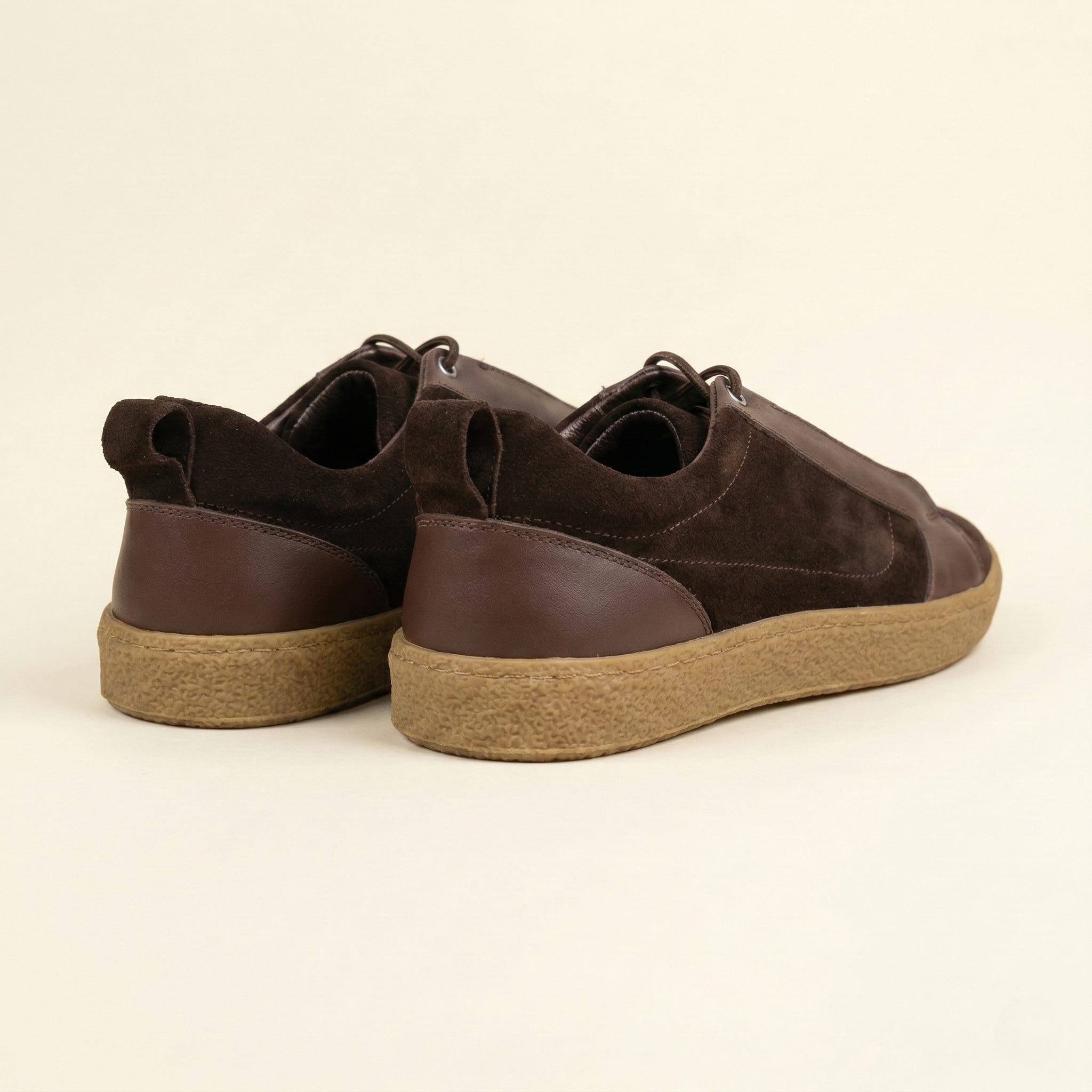 The Metro Suede Leather Sneaker – Light Edition view 4