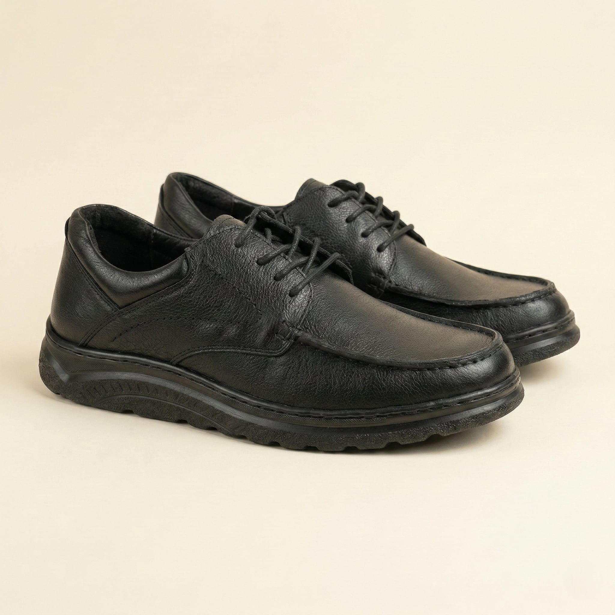 The Comfort Heritage Lace-Up – Black view 3