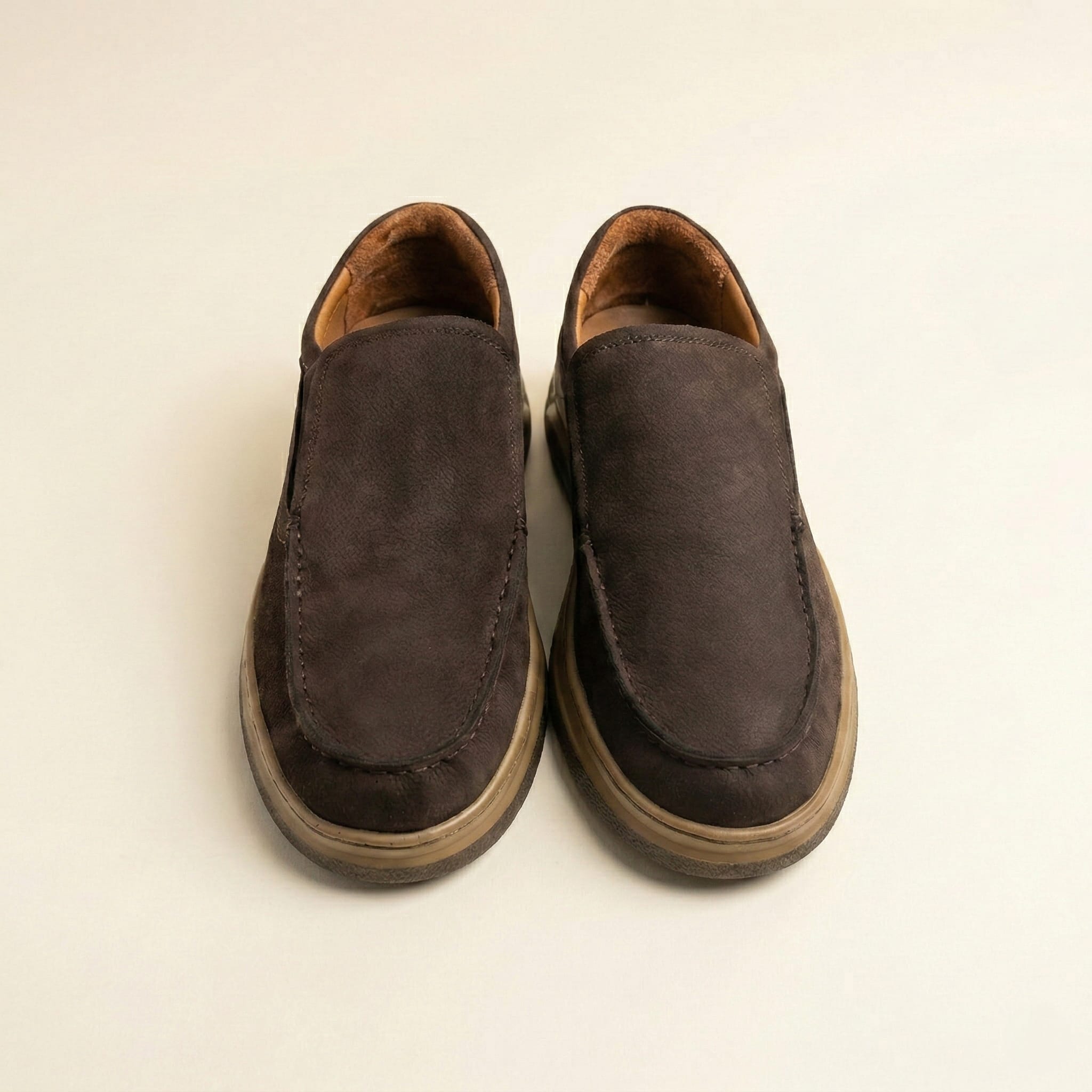 The Comfort Walk Leather Shoe – Brown view 2