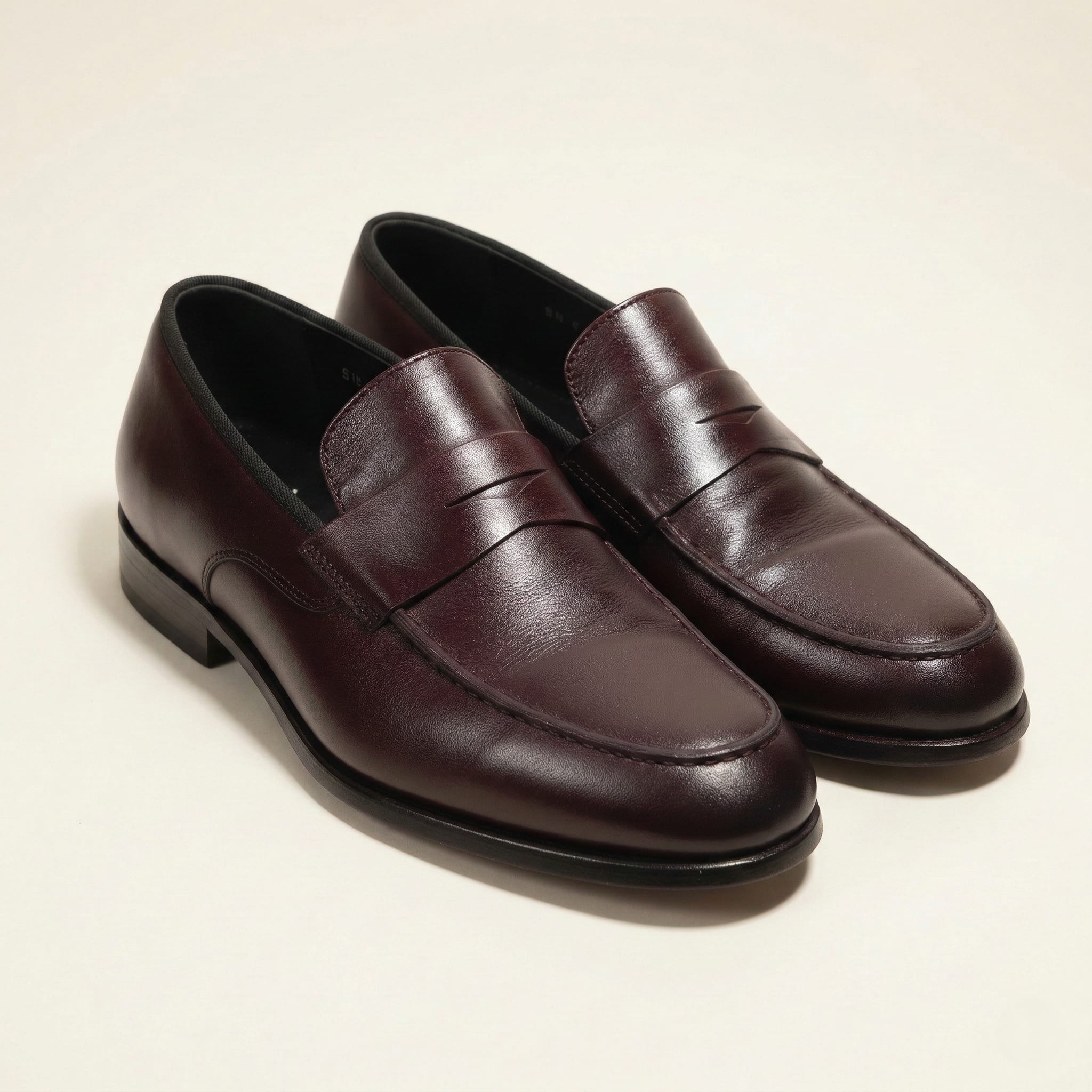 The Verona Leather Slip-On – Maroon view 3