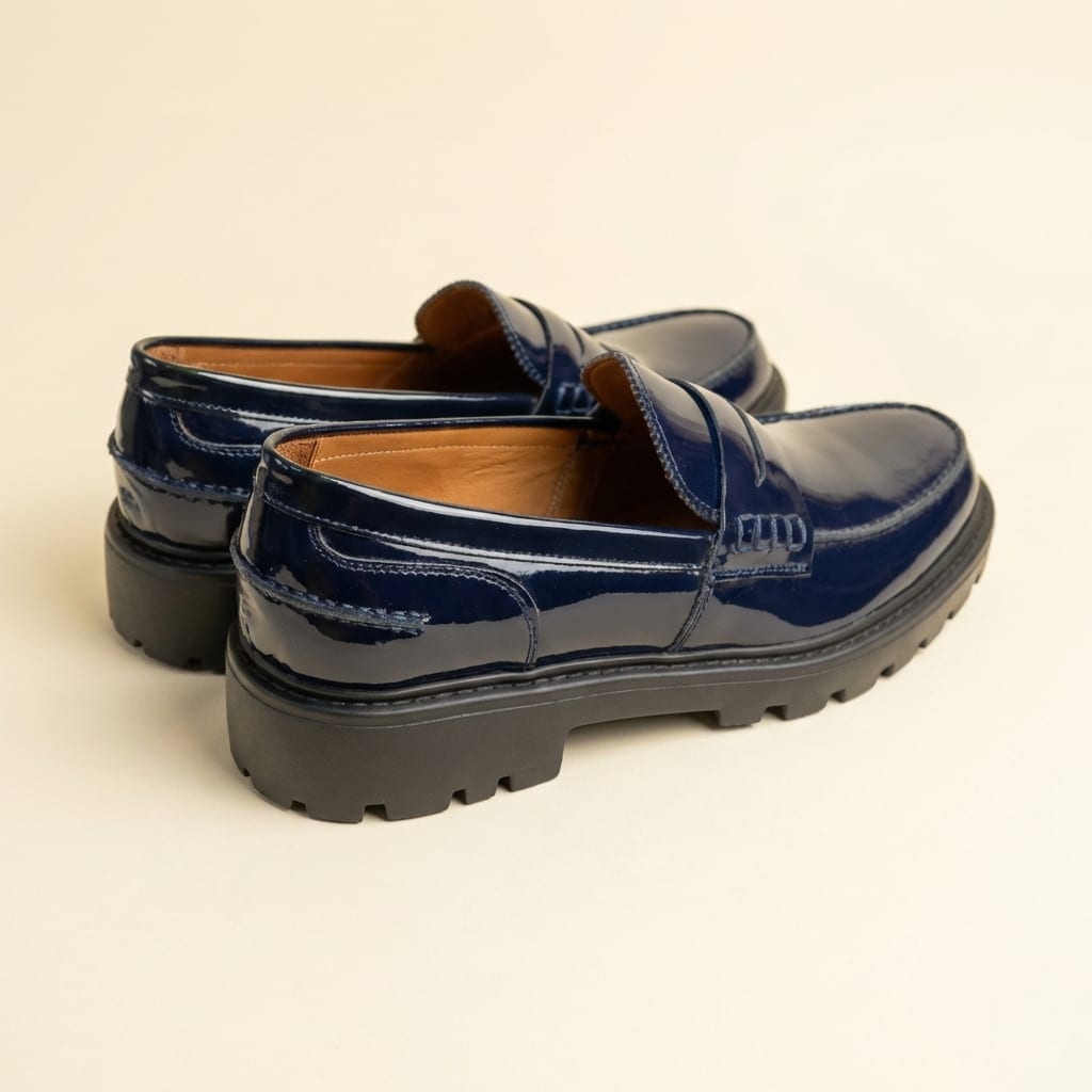 The Imperial Gloss Platform – Navy view 4