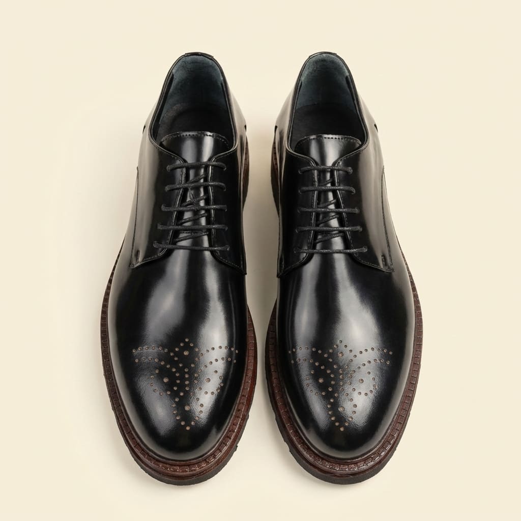 The Elevate Leather Platform – Gloss Edition view 2