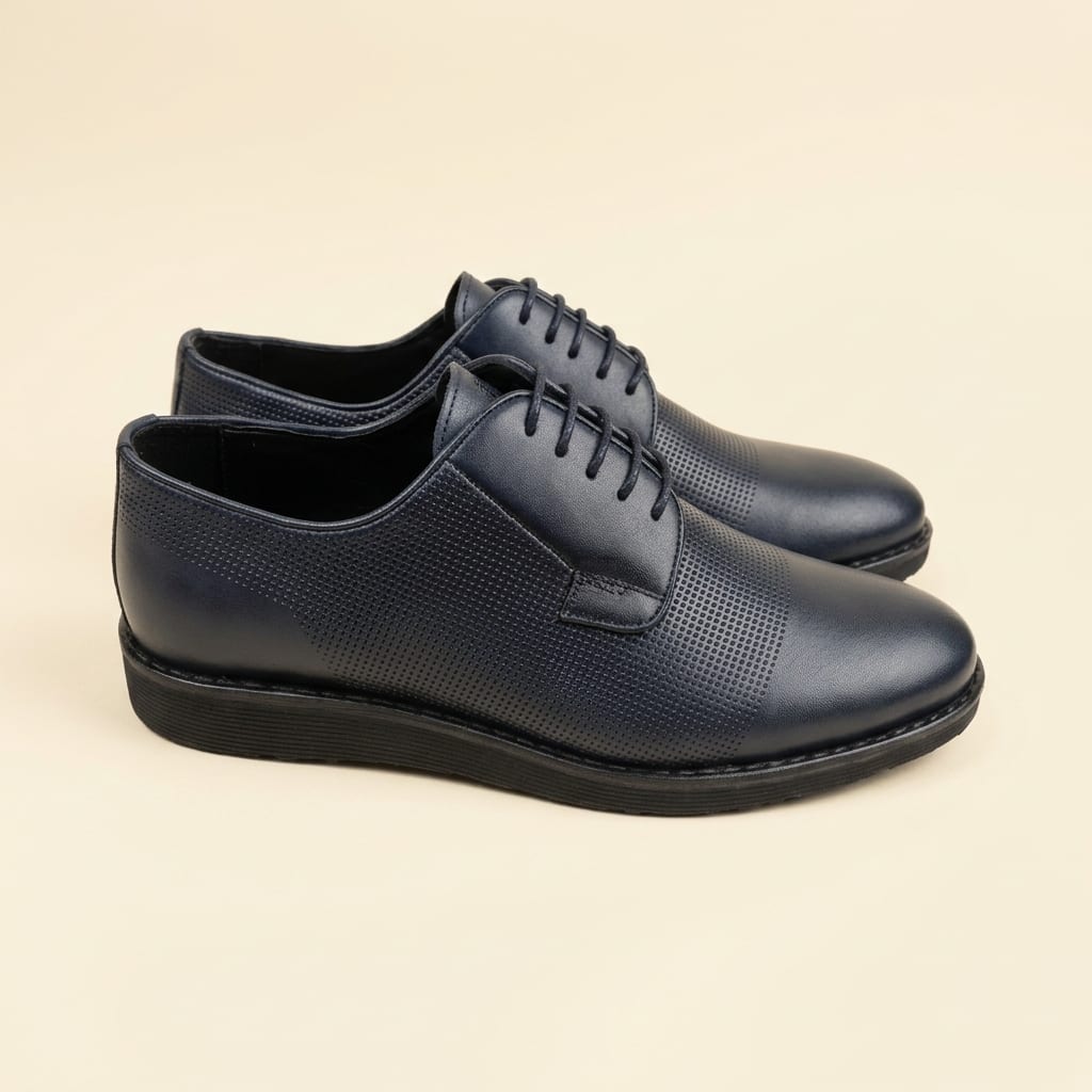 The Continental Derby - Navy view 3