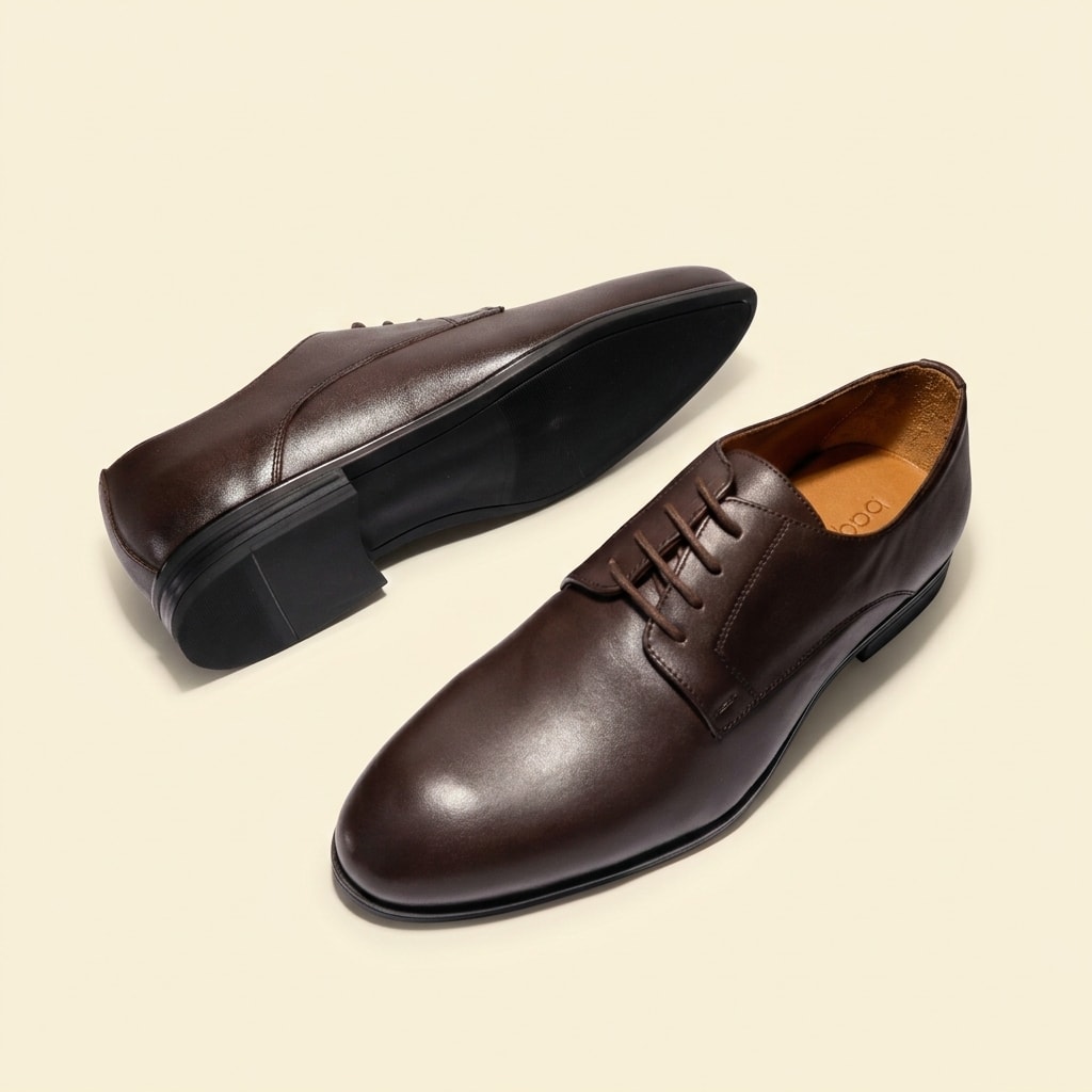 The Executive Leather Lace-Up