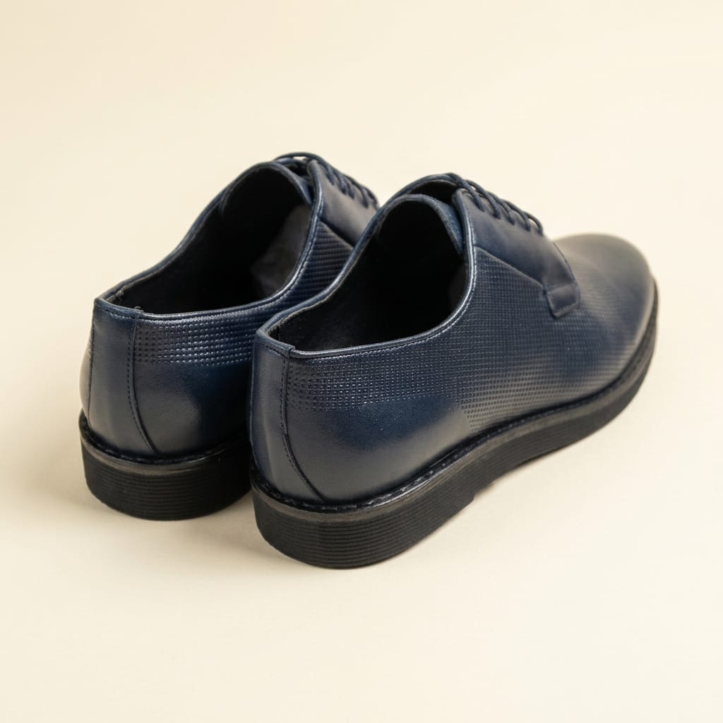 The Continental Derby - Navy view 4