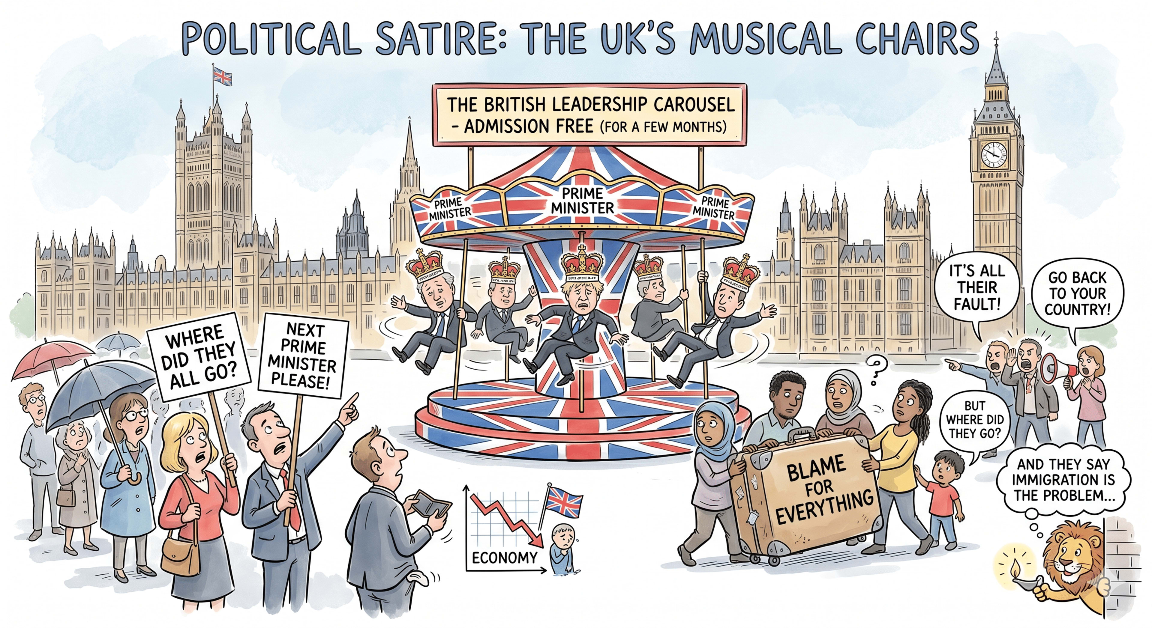 Political Satire: What is Actually Happening in the UK?