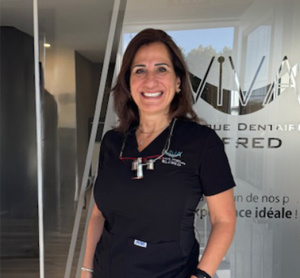 Dre Rania Abdallah, dentiste, Centre Dentaire VIVA Alfred - Photo portrait