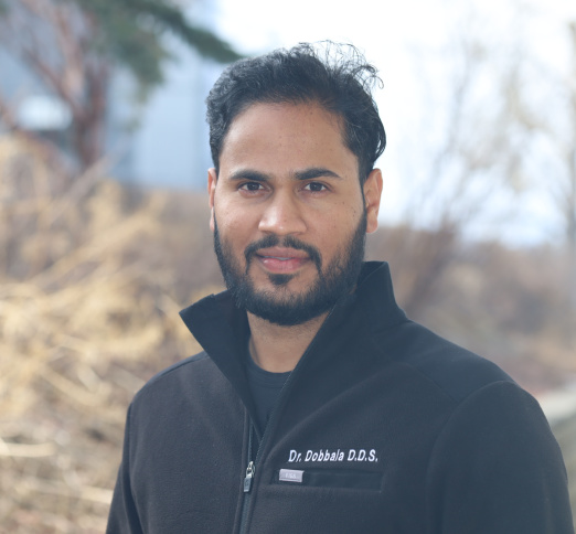 Dr. Kartheek Dobbala, Dentist in Brentwood Dental Centre - Portrait Photo