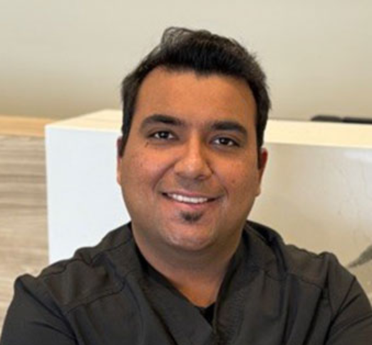 Dr. Yash Patel, Dentist in Ellerslie Dental Studio - Portrait Photo