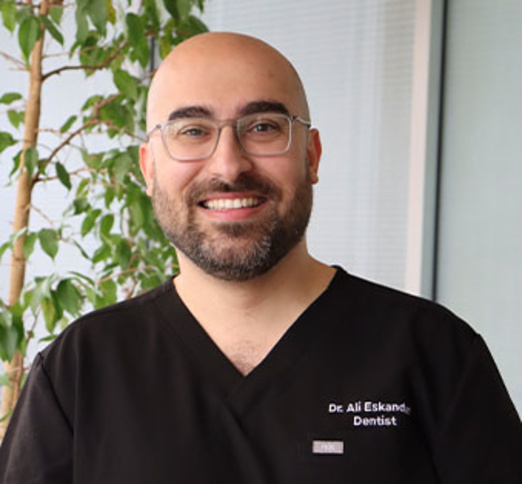 Dr. Ali Eskandari, Dentist in Clayton Park Dental - Portrait Photo