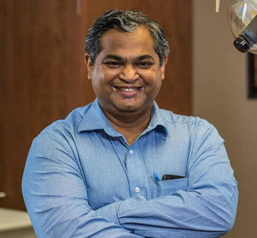 Dr. Dhamodhar Kosanam, Dentist in Southern Shore Dental - Portrait Photo