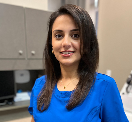 Dr. Safaa Al Zubaidi, Dentist in Downtown Dental of Hamilton - Portrait Photo