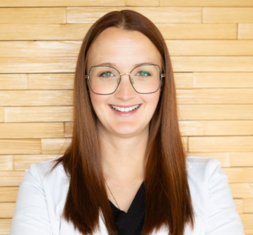 Dr. Kelsey Ross, Dentist in Emerald Park Dental Clinic - Portrait Photo
