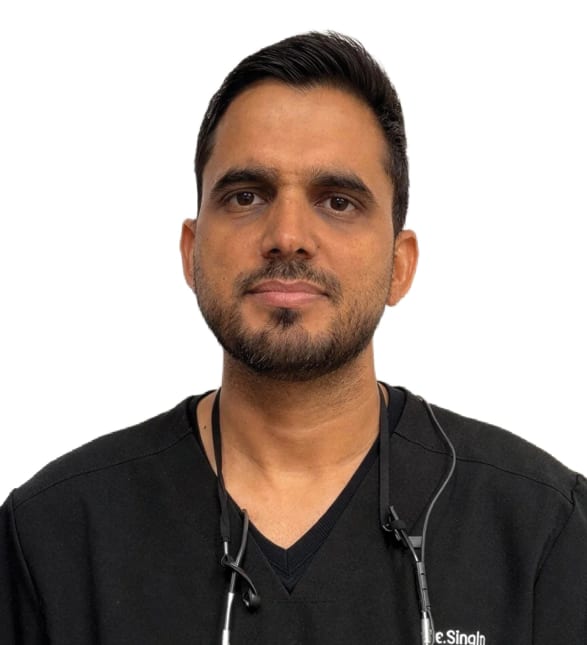 Dr. Neeraj Singh, Dentist at Clayburn Dental - Portrait Photo