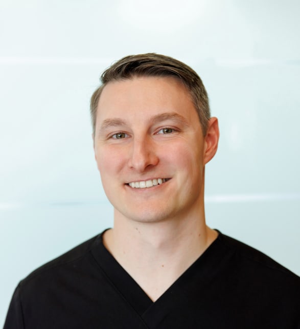 Dr. Ayden Ledding, Dentist in Midtown Kelowna Dental - Portrait Photo