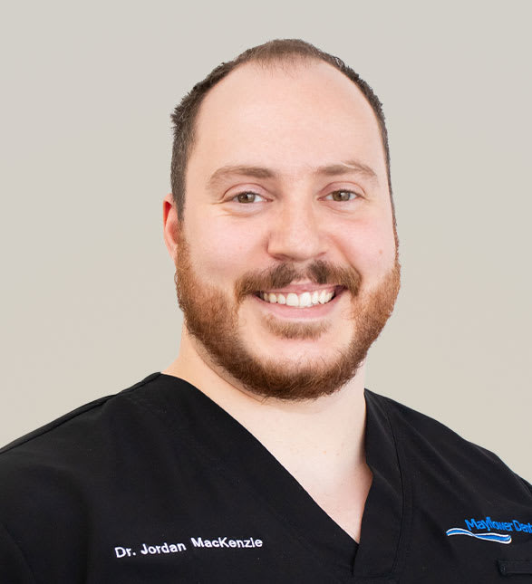 Dr. Jordan MacKenzie, Dentist at Mayflower Dental - Portrait Photo